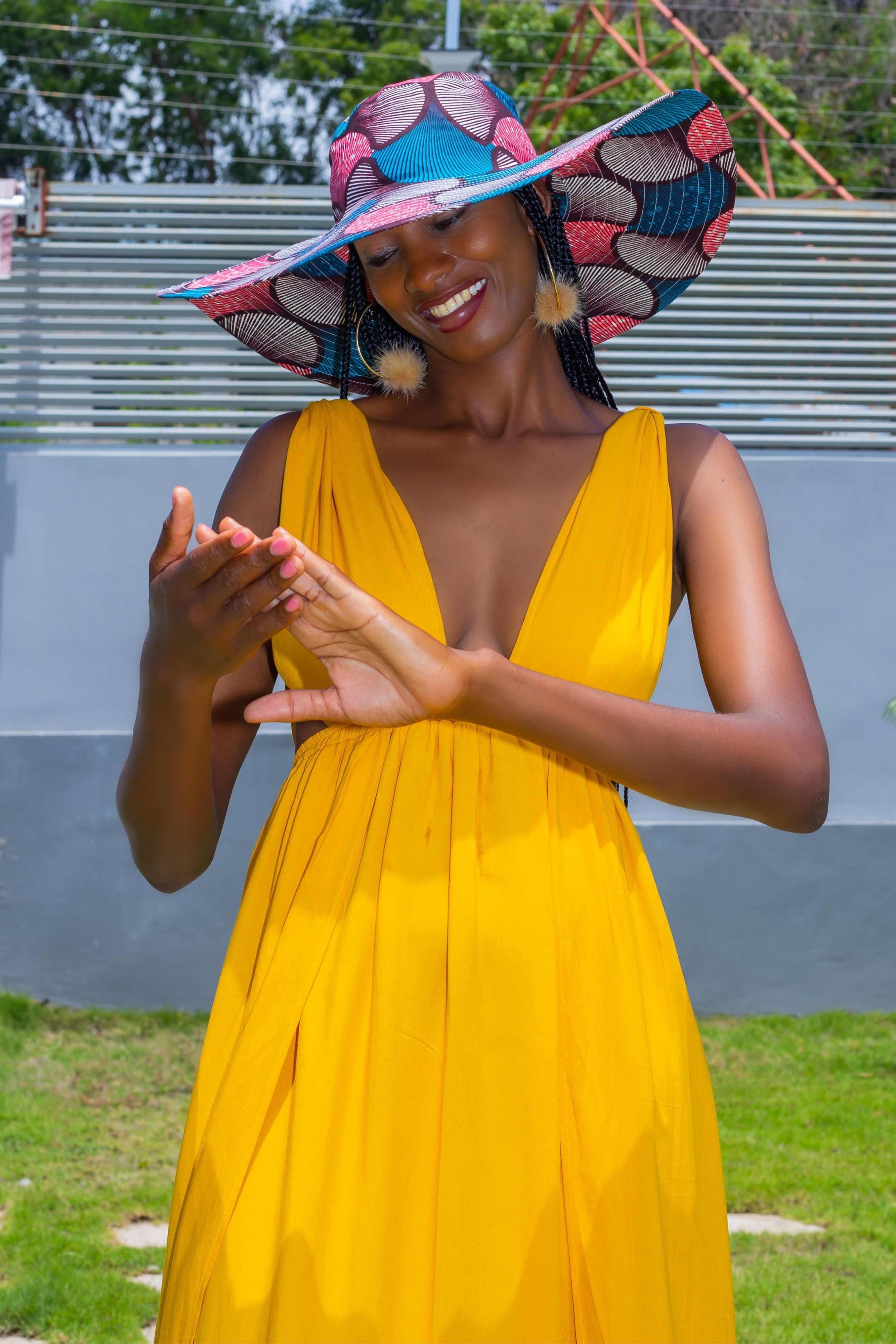 Jollo Uyoga Modern African Hat: let comfort and style give you the best shade.