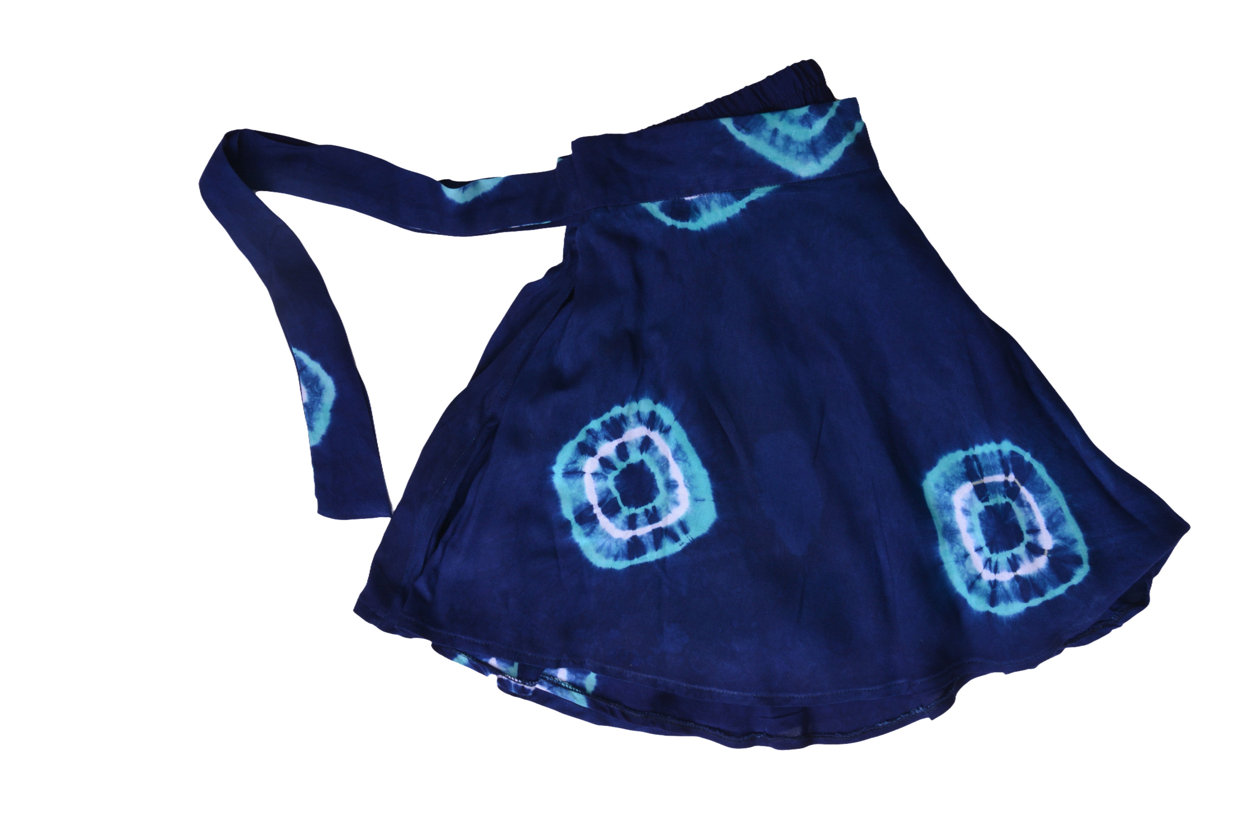 Zanzibar African Short Tie & Dye: Women's Soft Flowing Lightweight  Cotton Shorts.