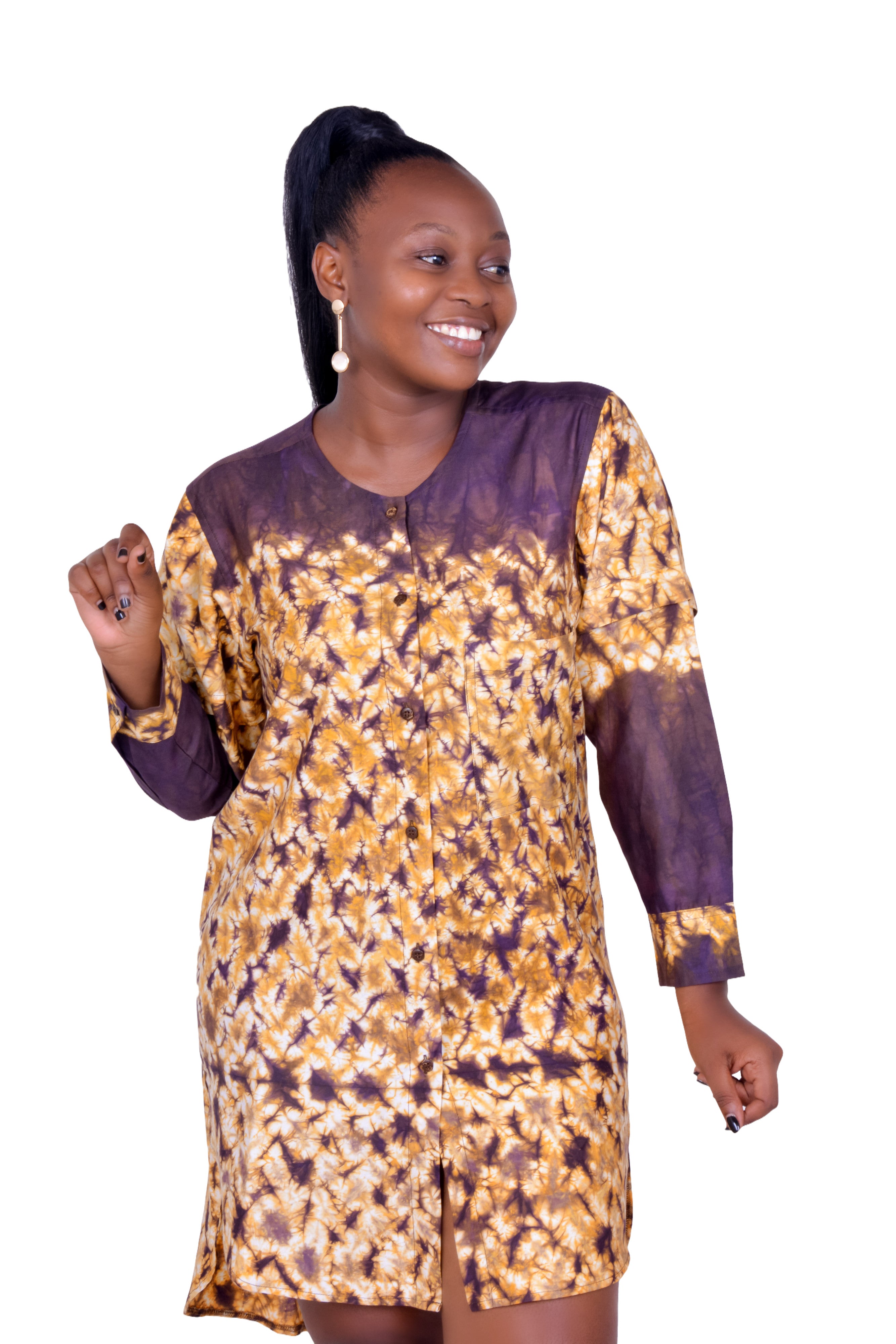 Namara  African Women Shirt Dress