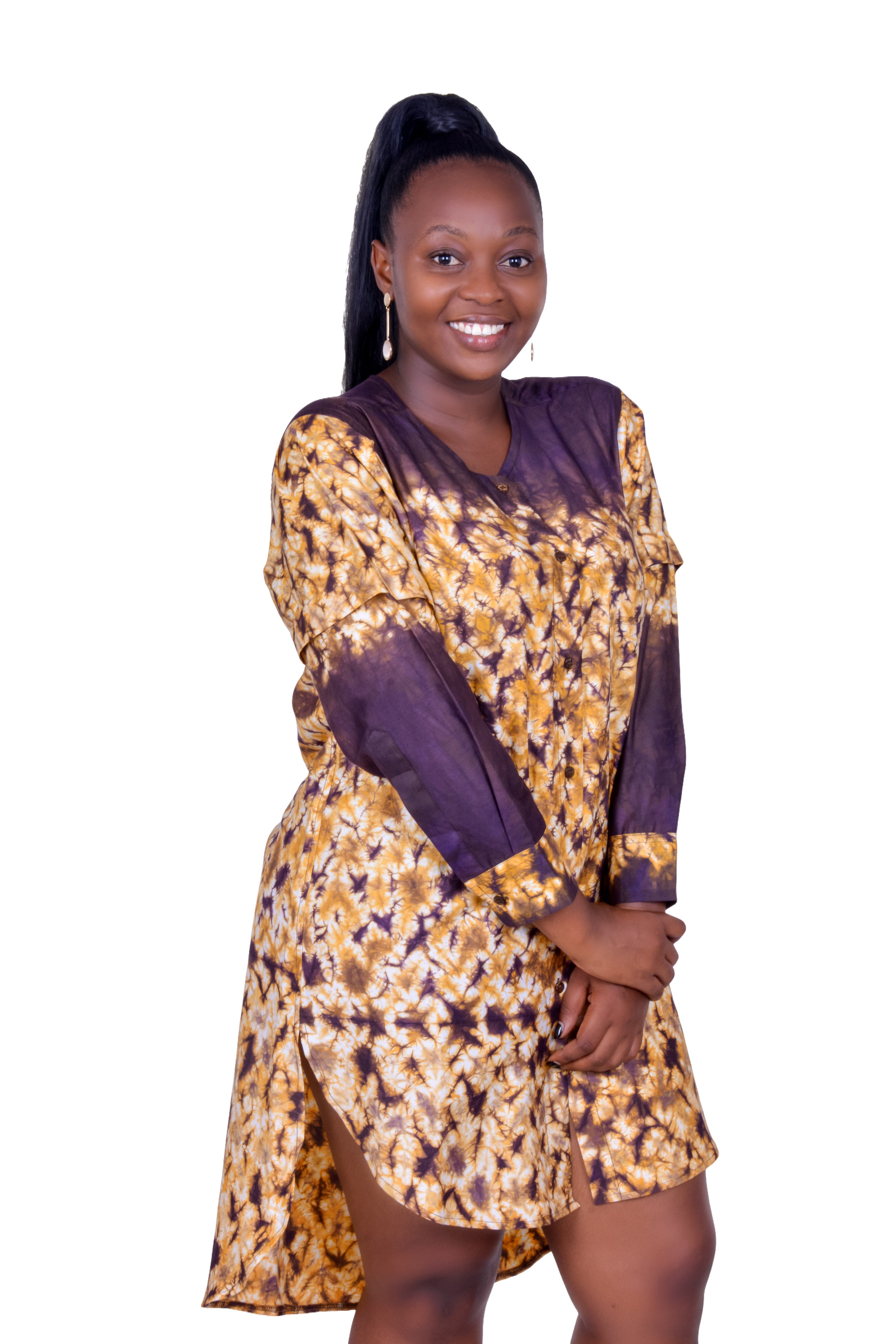 Namara  African Women Shirt Dress