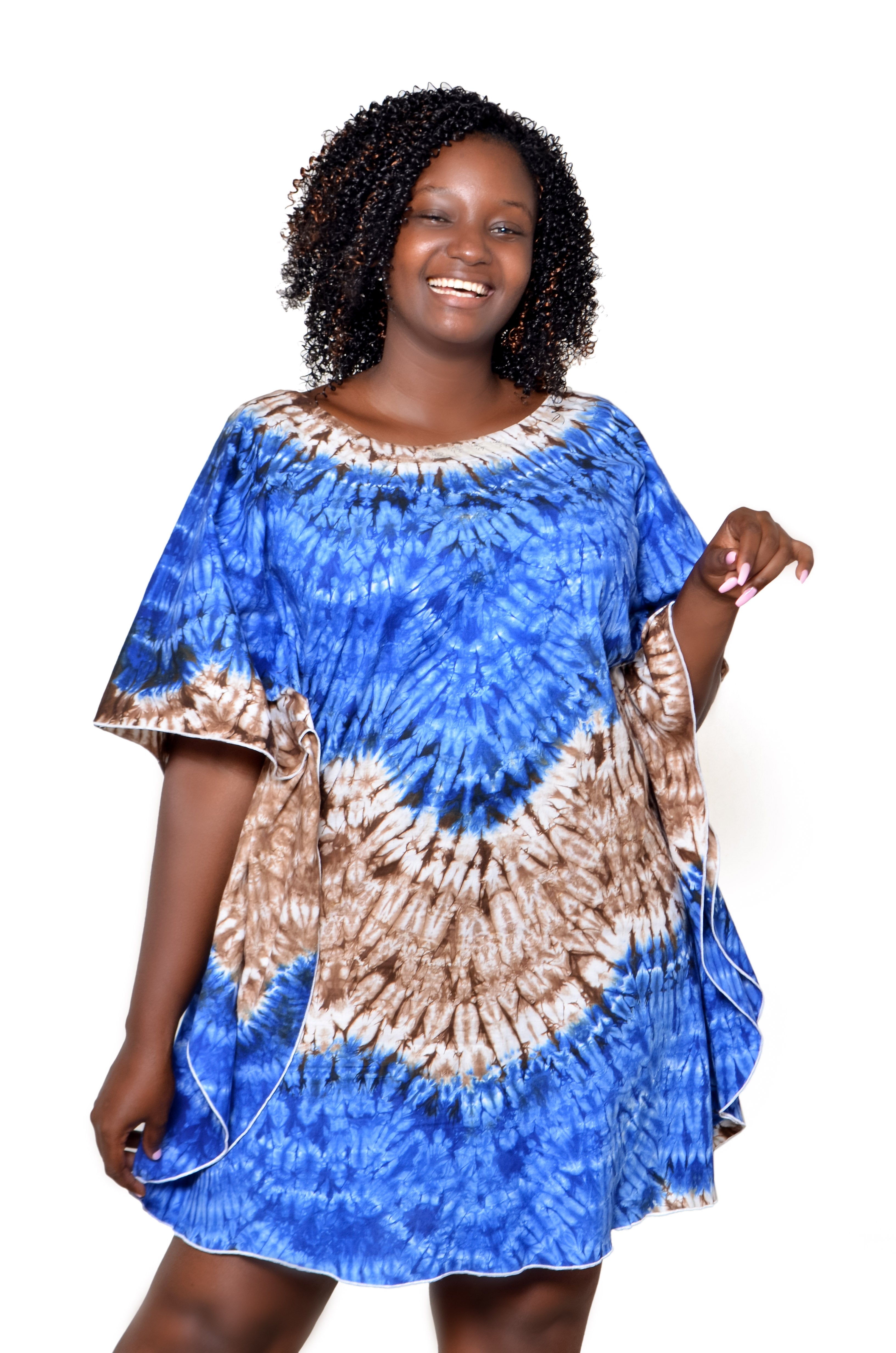 Penina Tie & Dye: Colorful and Vibrant African Dress Perfect that will delight for Any Occasion