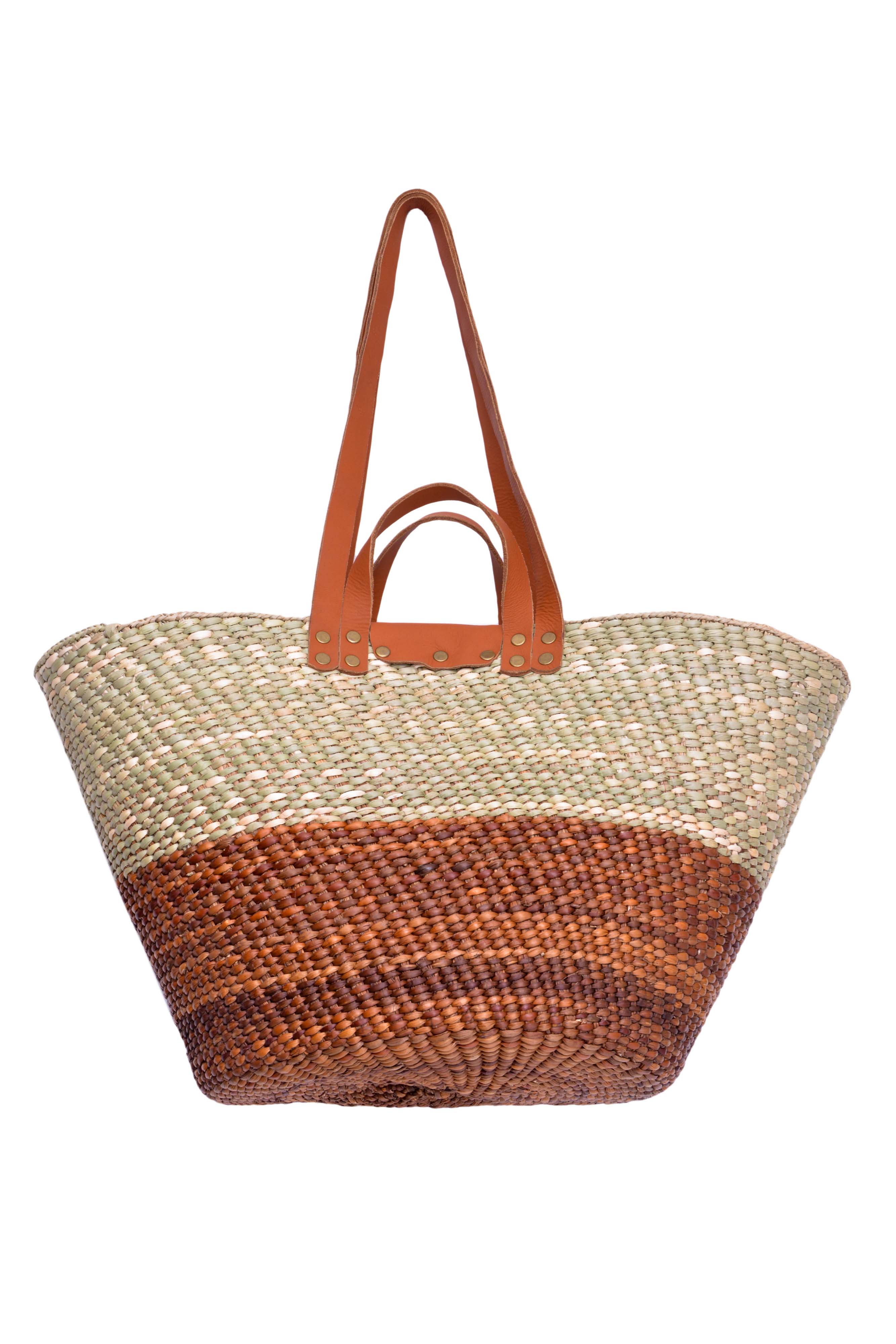 Ntukuru Everyday Use Handmade African Basket:Perfect for Vacations and Beach Travel