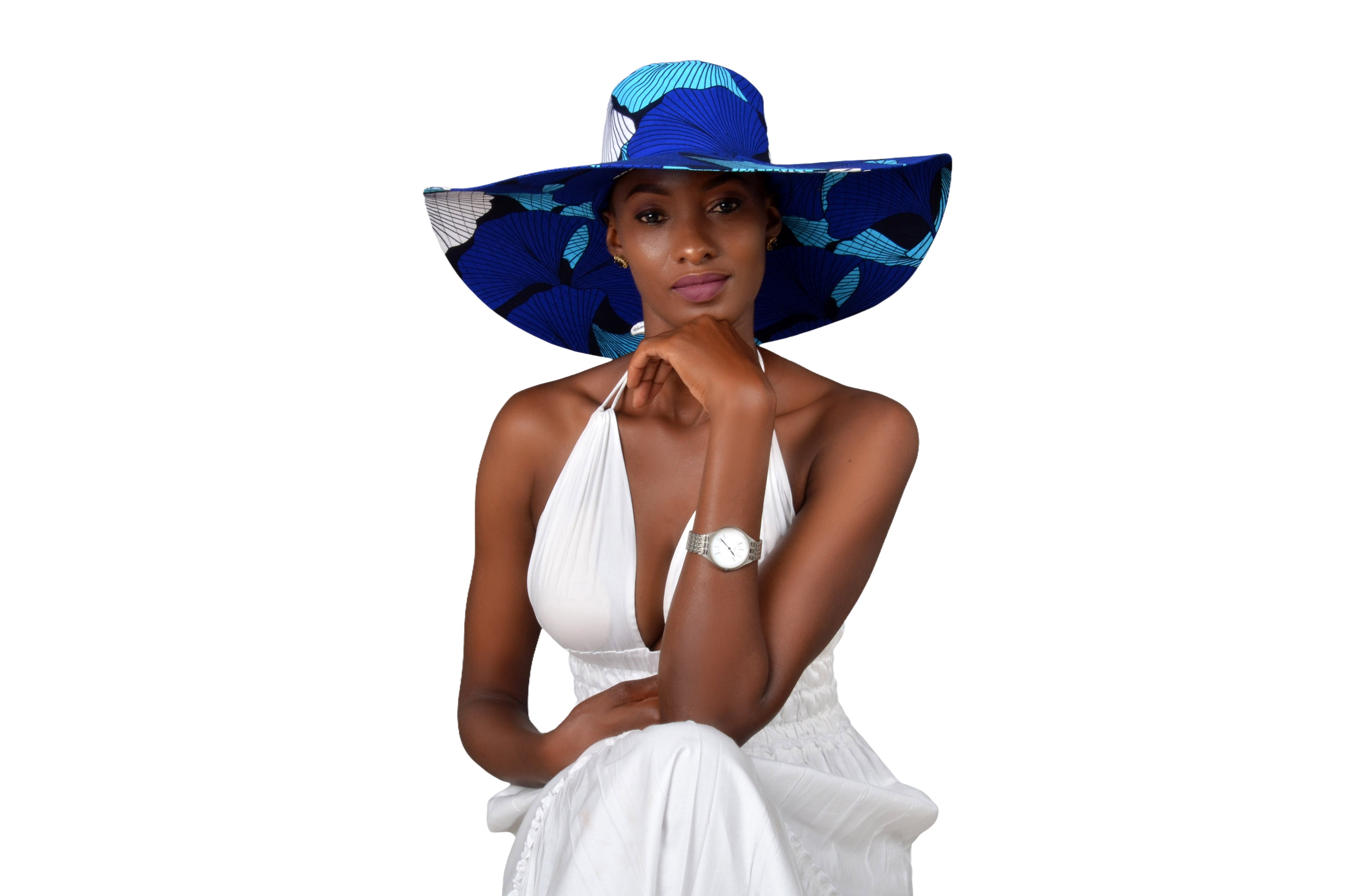 Jollo Kipepeo Modern African Hat:  let comfort and style give you the best shade.