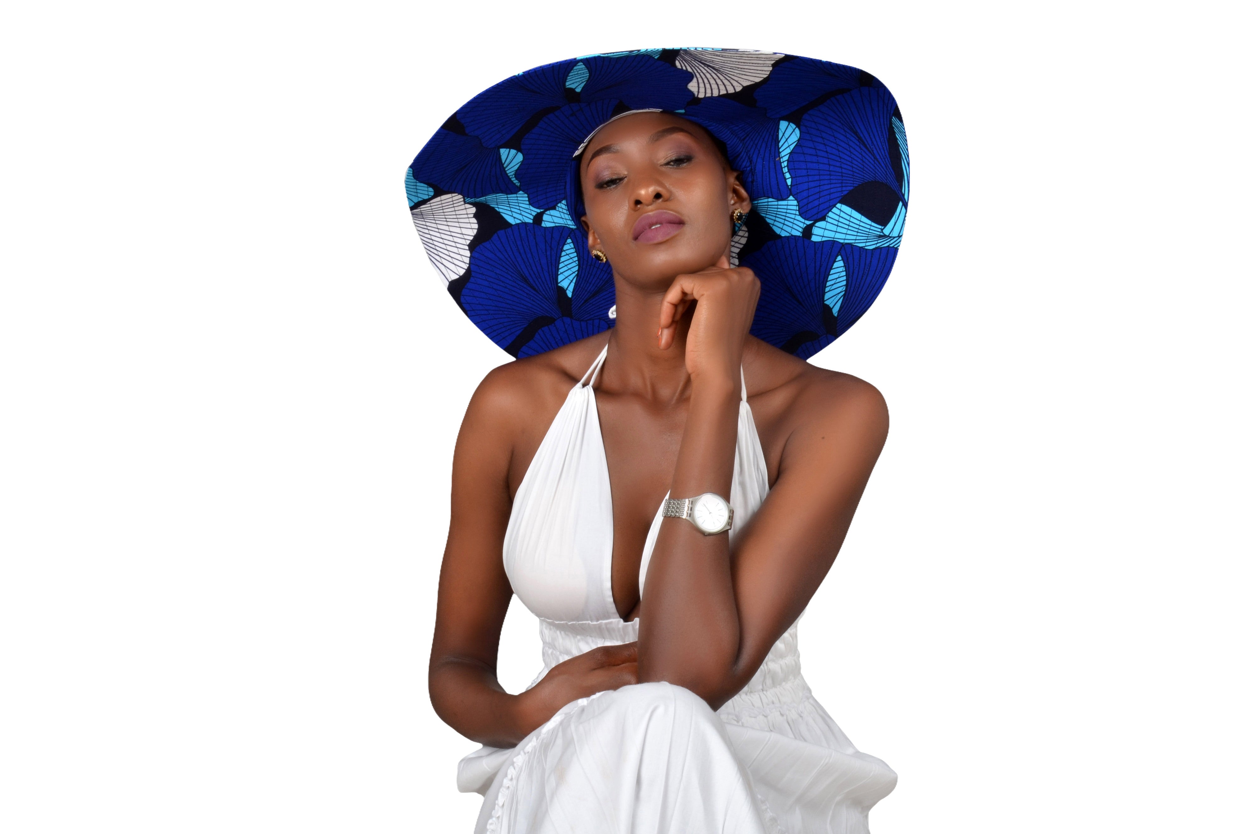Jollo Kipepeo Modern African Hat:  let comfort and style give you the best shade.
